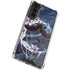 Gothic Moon with Bats and Flowers by Sarah Richter Galaxy S21 FE Clear Case